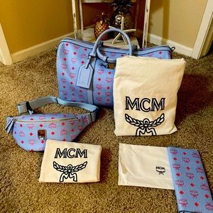 MCM Carry All, Tote, Fanny Pack and Bill fold